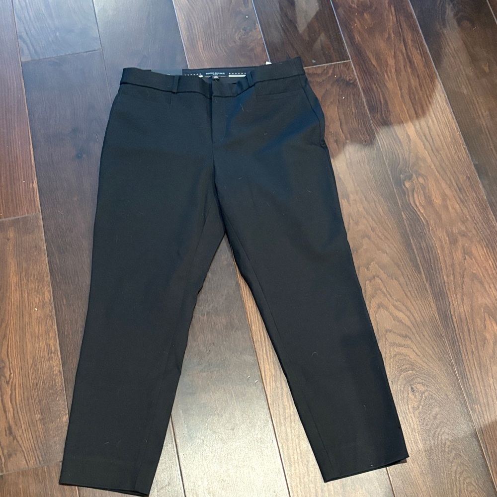 Banana Republic Women's Black mid rise Skinny Pants - Ankle Length